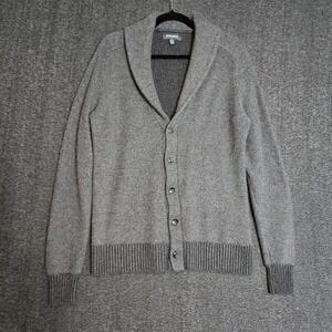 Bonobos Shawl Collar Cardigan Men's Sweater Merino Cashmere Blend Sz M Slim Fit